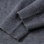Merino Wool Half High Collar Sweater Regular Fit for Men