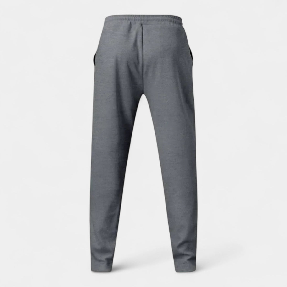 Pleated Slim Fit Joggers Stretch Drawstring for Men