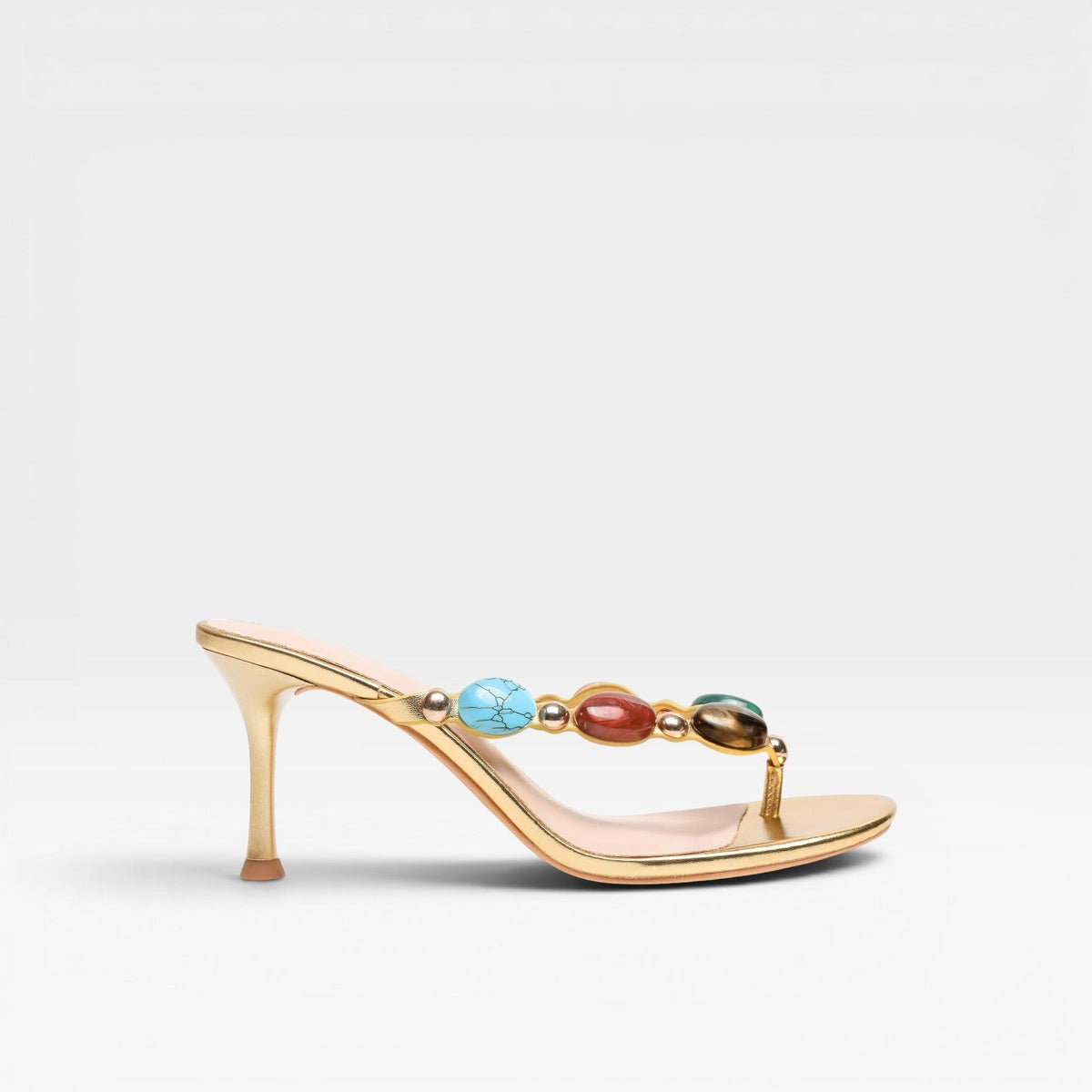 Women's Gemstone Mule Stiletto Heels