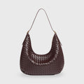 Women's Structured Woven Tote Bag