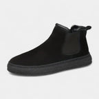 Faux Suede Chelsea Sneaker Boots Slip-On for Men