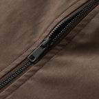 Zip-Up Point Collar Jacket Regular Fit for Men