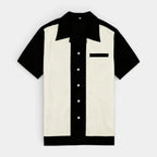 Short Sleeve Button-Up Shirt Regular Fit for Men