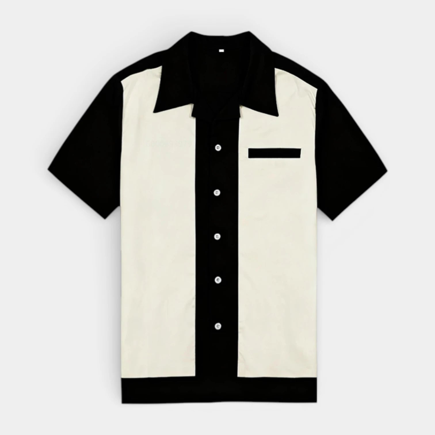 Short Sleeve Button-Up Shirt Regular Fit for Men