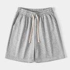 Elastic Waist Drawstring Shorts Regular Fit for Men