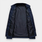 Zip-Up Polo Collar Jacket Regular Fit for Men
