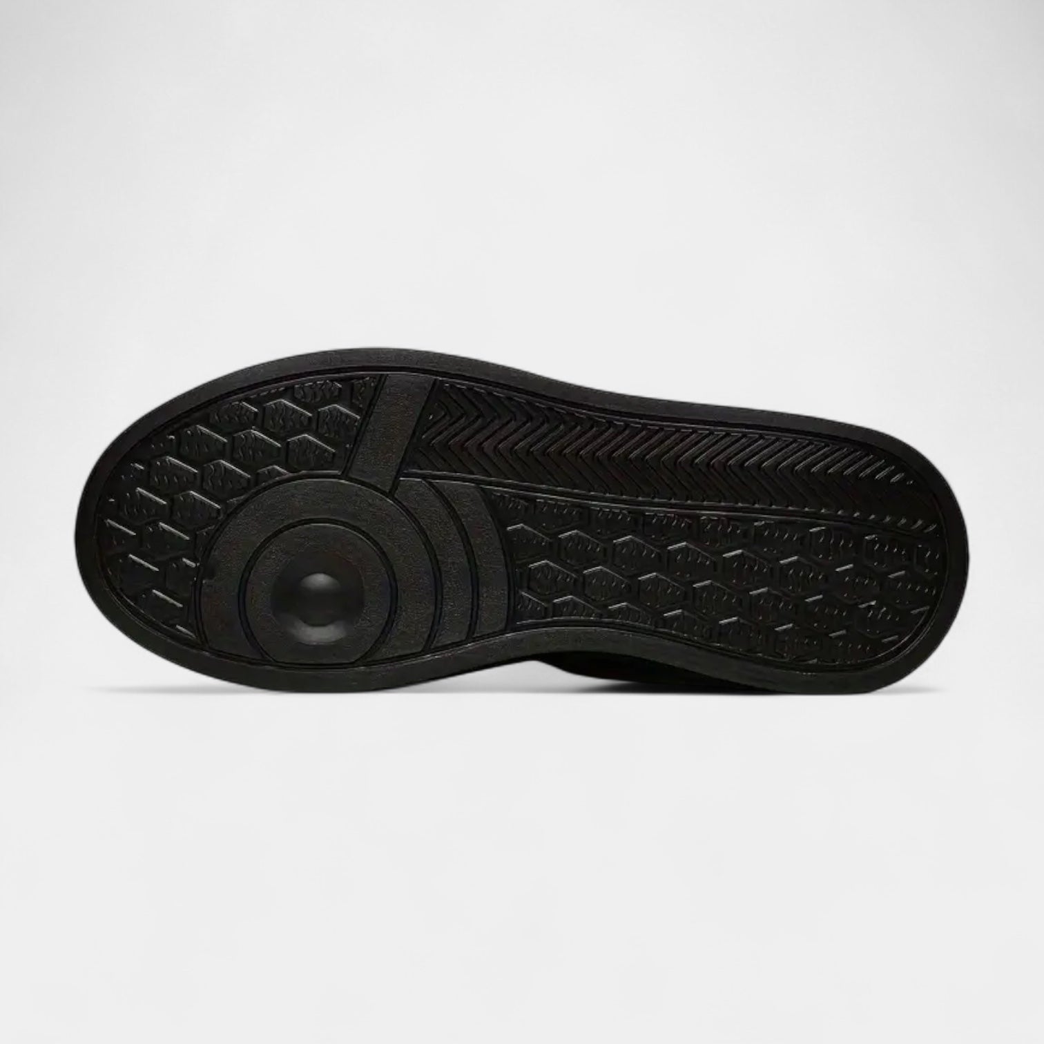 All Black Lace-Up Sneakers Vegan Leather for Men