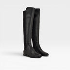 Women's Over-the-Knee Stretch-Back Flat Boots