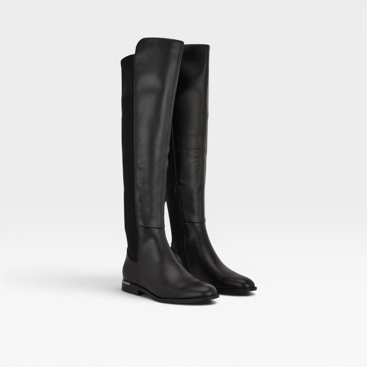 Women's Over-the-Knee Stretch-Back Flat Boots
