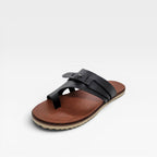 Women's Leather Toe-Loop Orthopedic Sandals