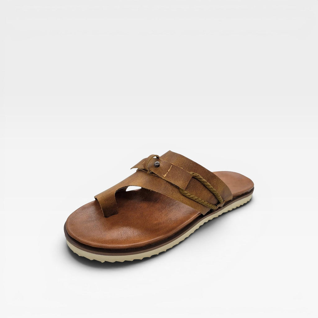 Women's Leather Toe-Loop Orthopedic Sandals