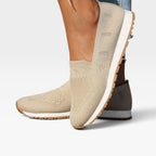 Women's Breathable Knit Slip-On Sneakers