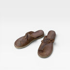 Women's Leather Toe-Loop Orthopedic Sandals