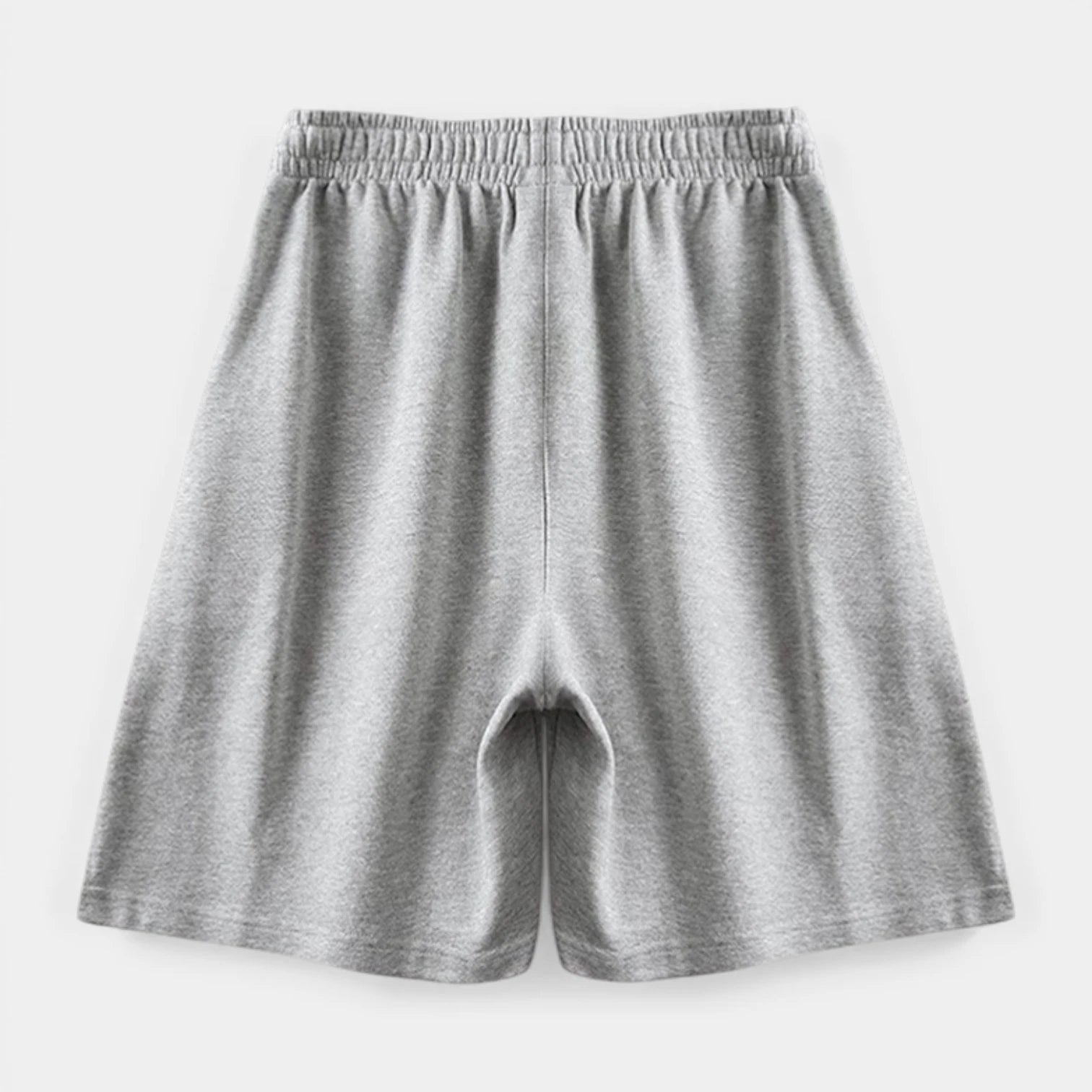 Elastic Waist Drawstring Shorts Regular Fit for Men