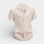 Short Sleeve Button-Up Shirt Regular Fit for Men