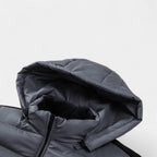 Hybrid Puffer Parka Jacket Quilted Regular Fit for Men