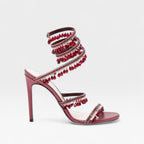 Women's Crystal Embellished Strappy Evening Sandals