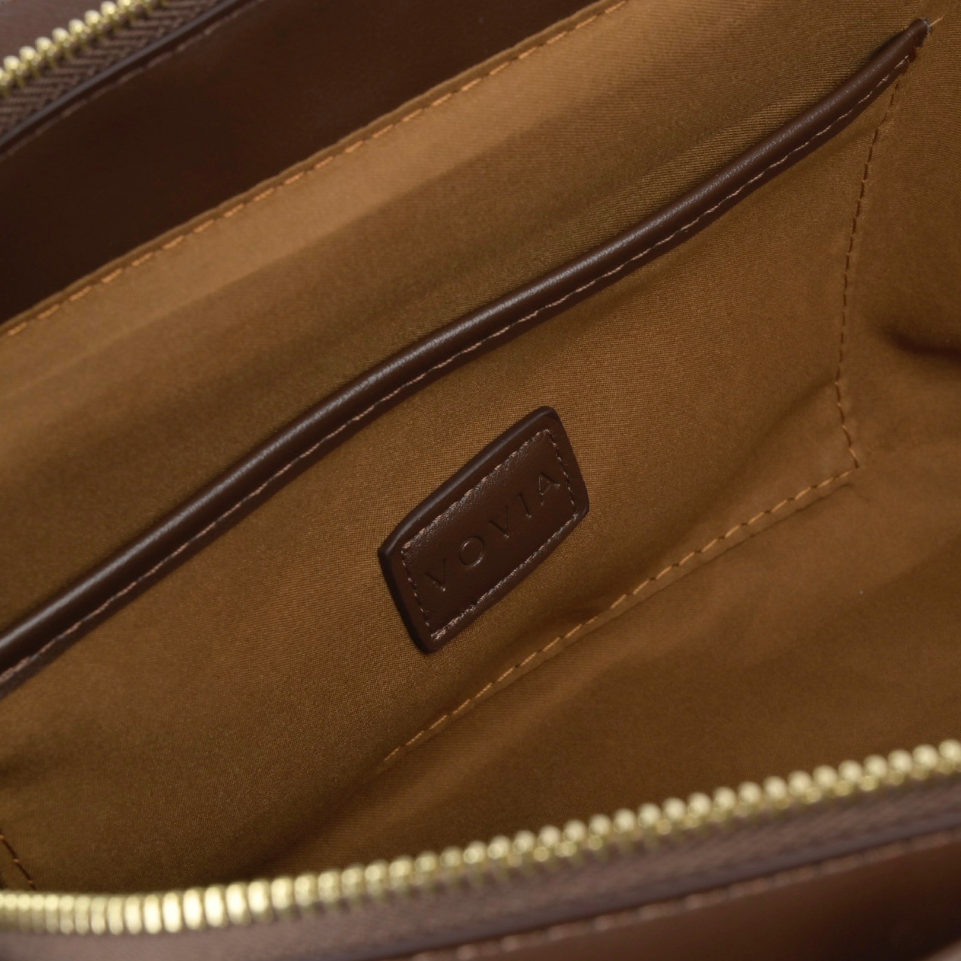 Women's Structured Suede Crossbody Bag