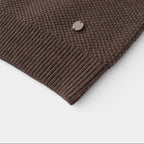 Textured Crewneck Knit Sweater Regular Fit for Men