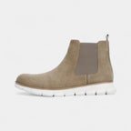 Suede Chelsea Sneaker Boots Slip-On for Men