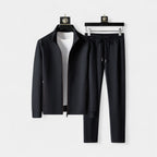 Tech Tracksuit Zip-Up Jacket Jogger Pants Set for Men