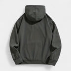Corduroy Hoodie Relaxed Fit Kangaroo Pocket for Men
