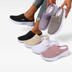 Women's Knit Slip-On Trainers with Cushioned Comfort