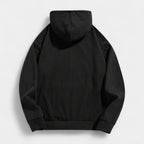 Corduroy Hoodie Relaxed Fit Kangaroo Pocket for Men