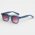 Square Frame Tinted Lens Sunglasses Full-Rim for Men