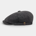 Multi-Panel Newsboy Cap Curved Brim for Men