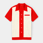 Short Sleeve Button-Up Shirt Regular Fit for Men