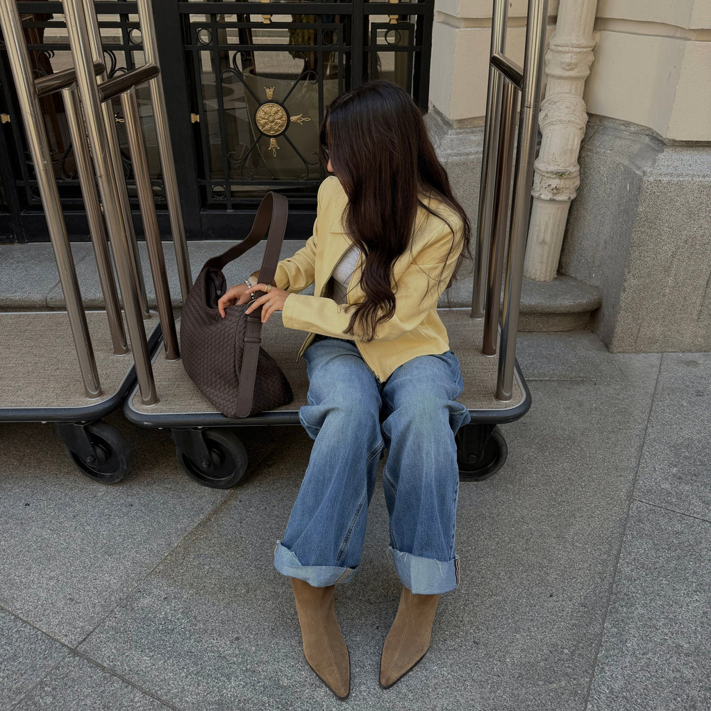 Women's Oversized Vegan Leather Tote