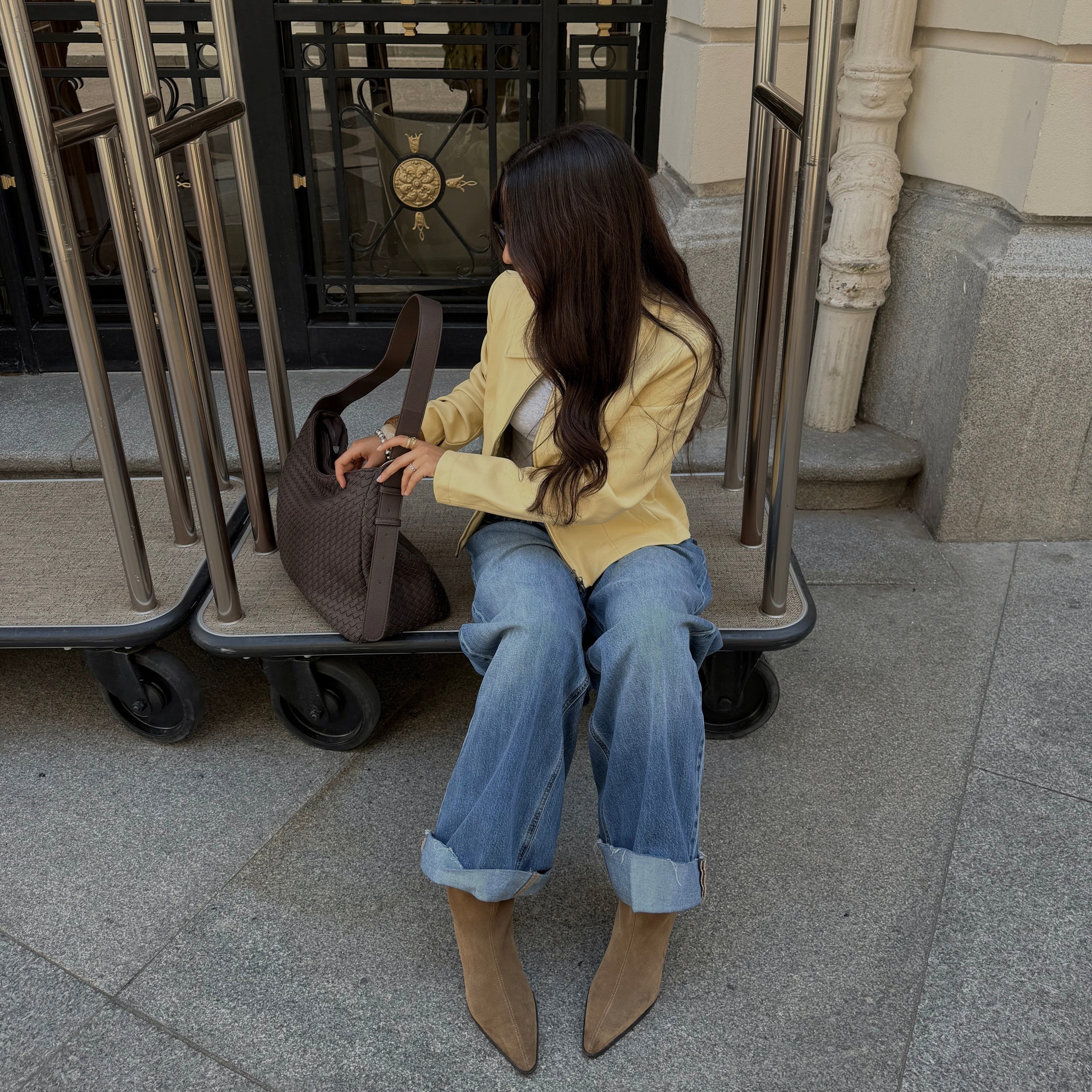 Women's Oversized Vegan Leather Tote