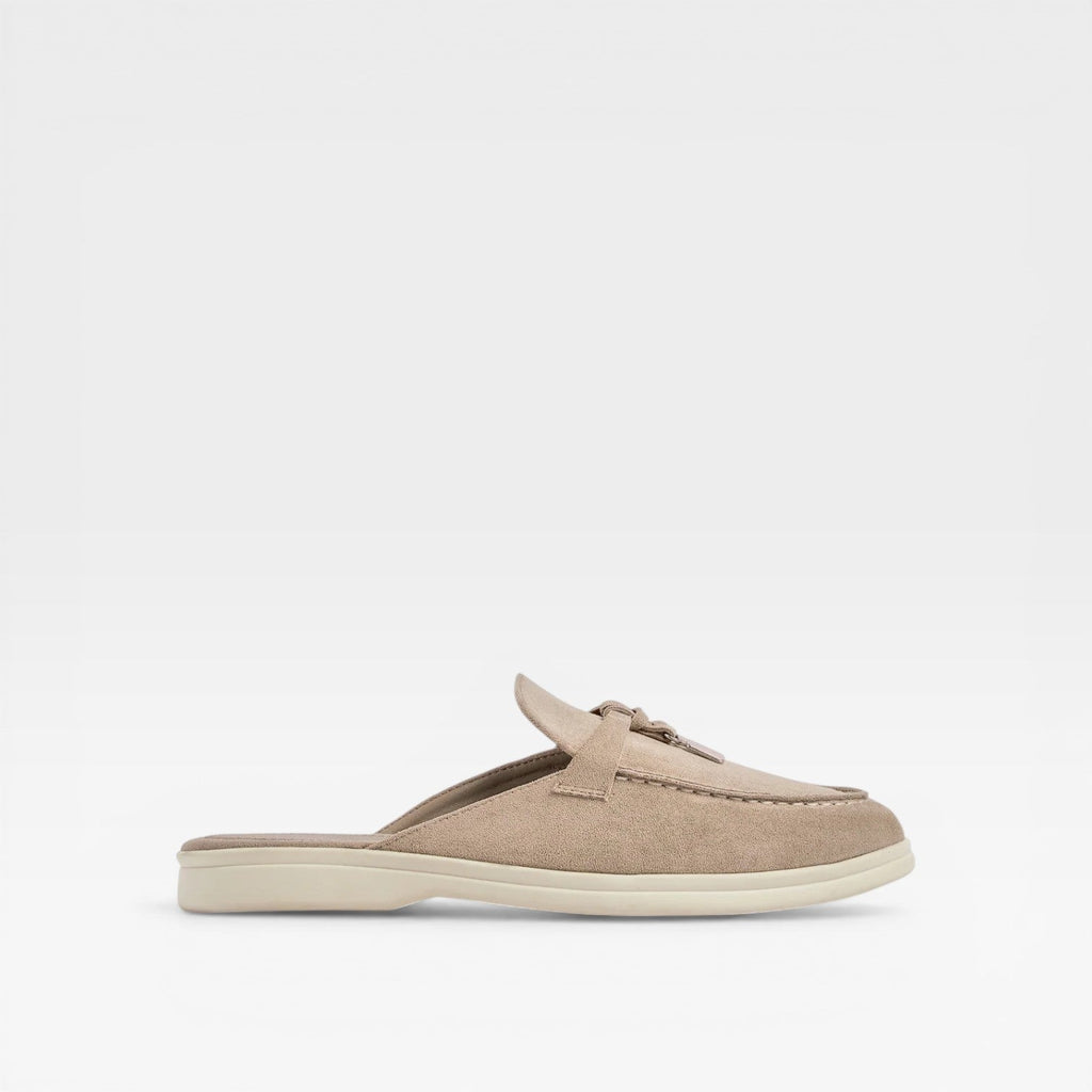 Women's Slip-On Suede Mules for Easy Comfort