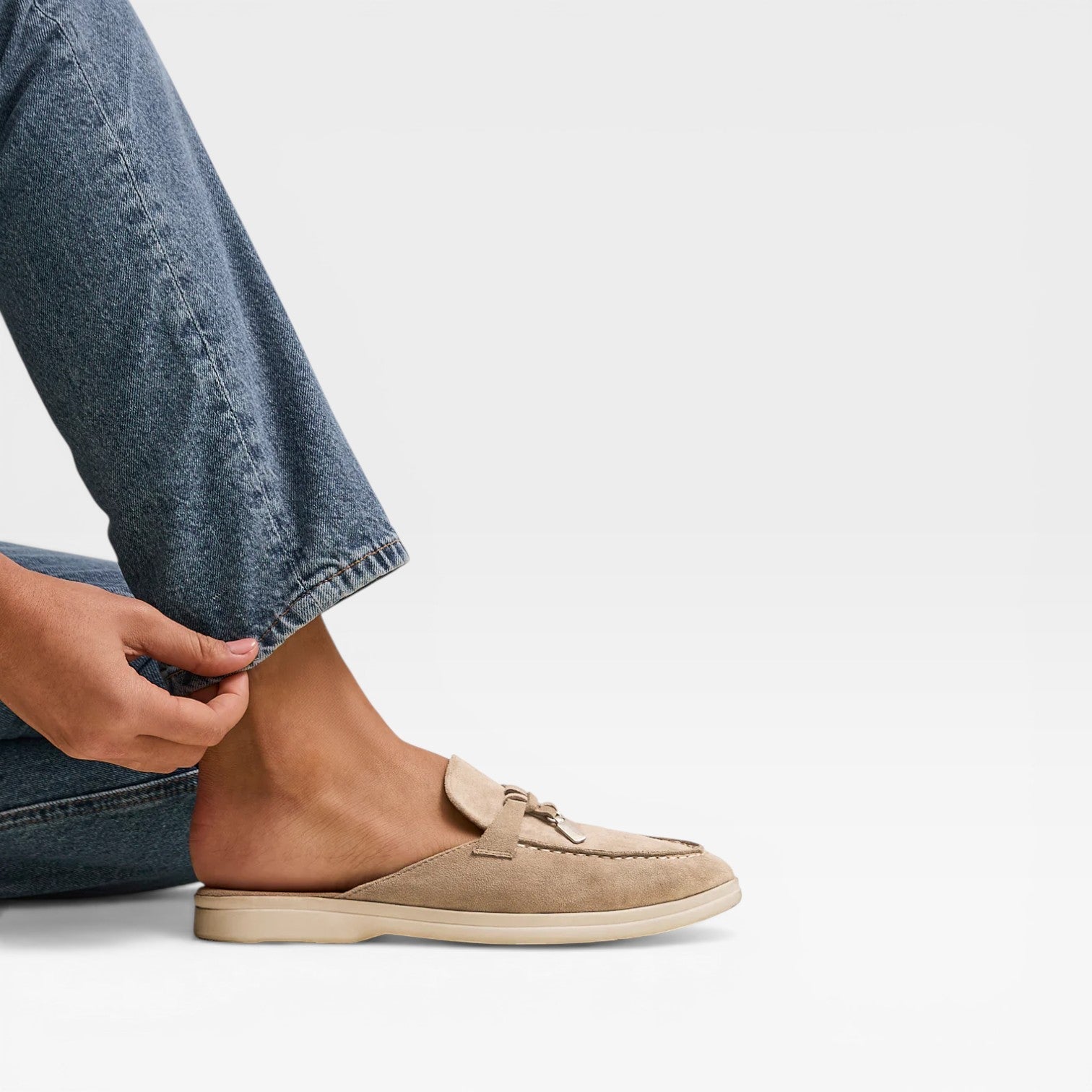Women's Slip-On Suede Mules for Easy Comfort