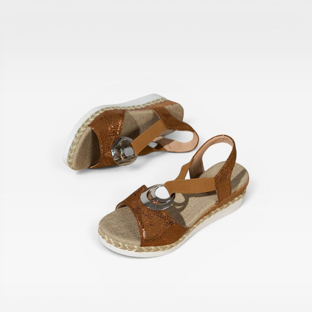 Women's Espadrille Wedge Platform Sandals