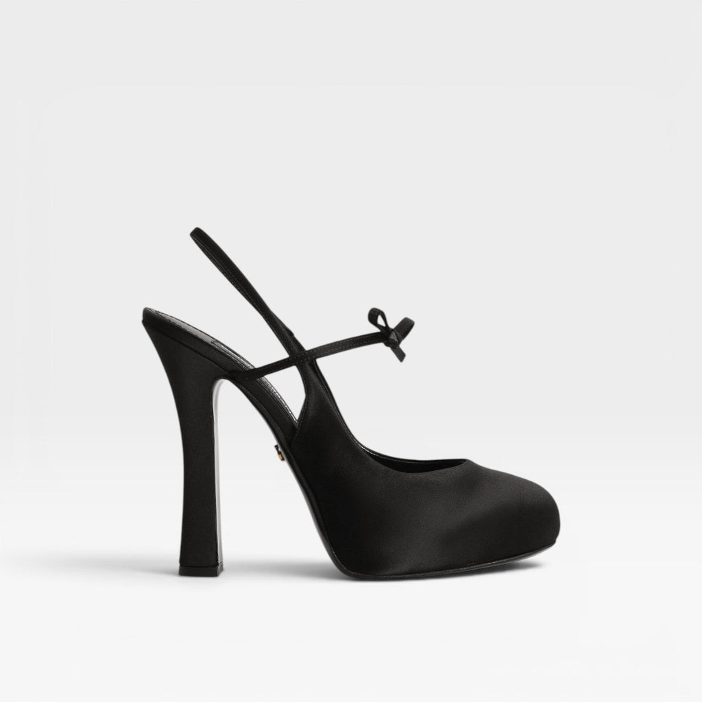 Women's Ballet Slingback Bow Heels