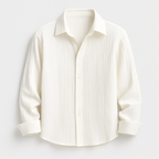 Long Sleeve Business Shirt Loose Fit for Men