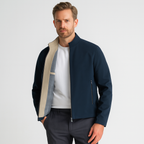 Lightweight Water-Resistant Windbreaker Bomber Jacket for Men