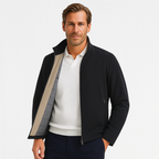 Lightweight Water-Resistant Windbreaker Bomber Jacket for Men