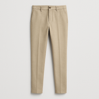 Chino Trousers Elastic Waist Regular Fit for Men