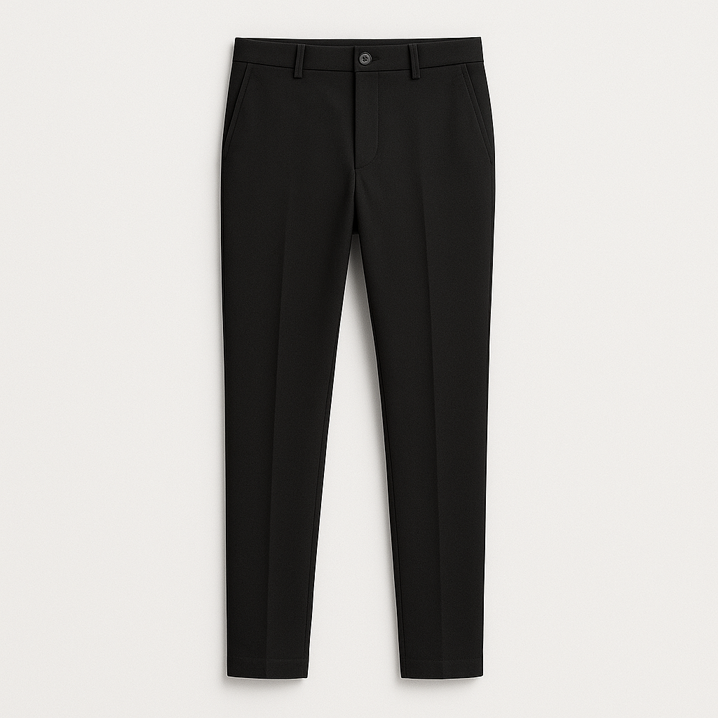 Chino Trousers Elastic Waist Regular Fit for Men
