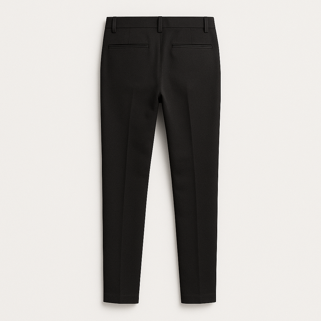 Chino Trousers Elastic Waist Regular Fit for Men