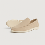 Suede Moccasin Loafers Handcrafted Slip-On for Men