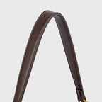 Women's Suede Shoulder Bag with Laptop Compartment