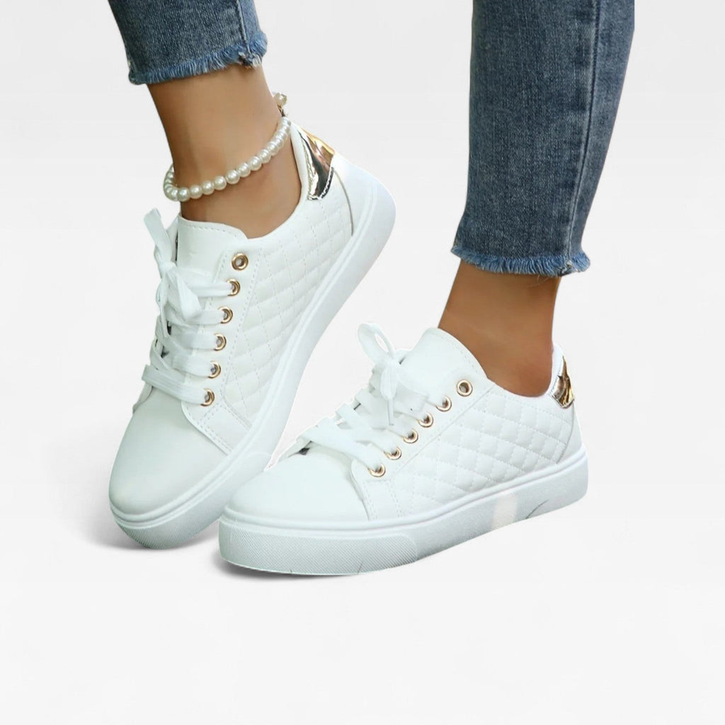 Women's Lightweight Lace-Up Casual Sneakers