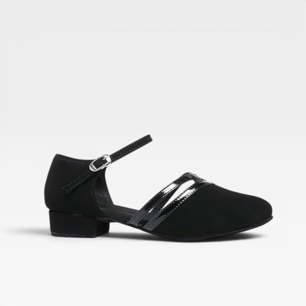 Women's Strappy Low Block Heel Pumps