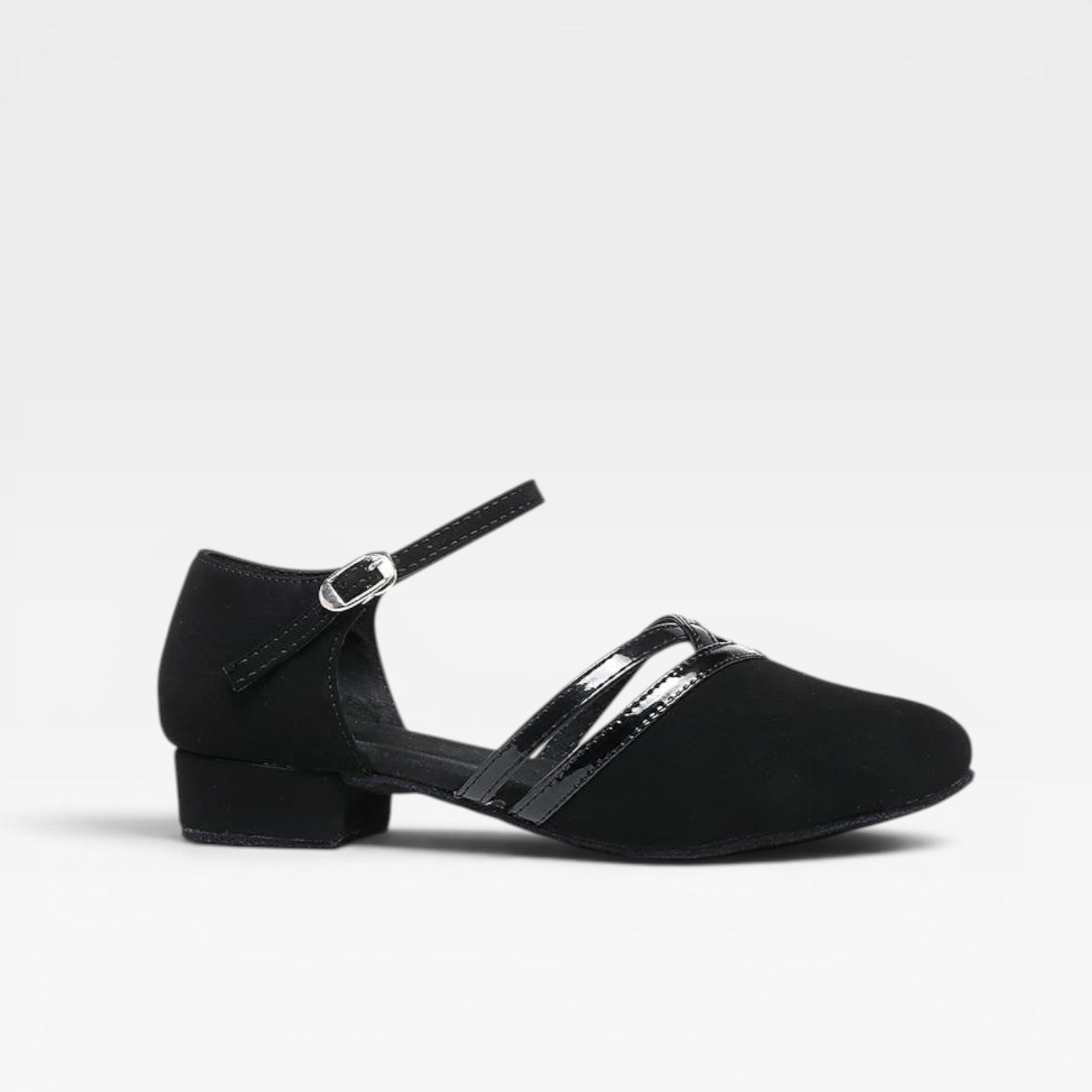 Women's Strappy Low Block Heel Pumps