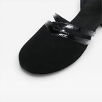 Women's Strappy Low Block Heel Pumps