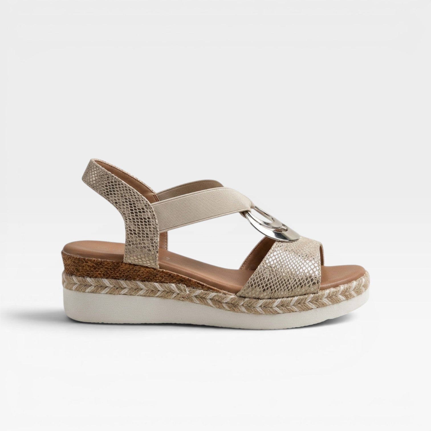 Women's Espadrille Wedge Platform Sandals